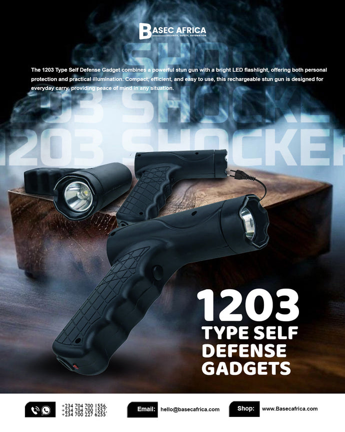 Using 1203 TYPE Self-Defense Gadgets—such as stun guns or tasers—can be beneficial