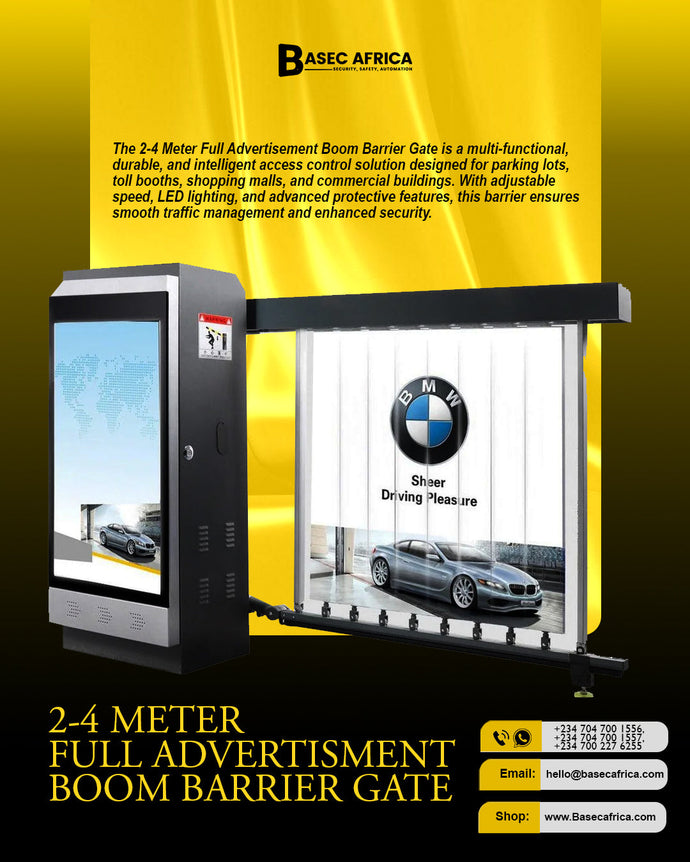 Ultimate Access Control with the 2–4 Meter Boom Barrier Gate 