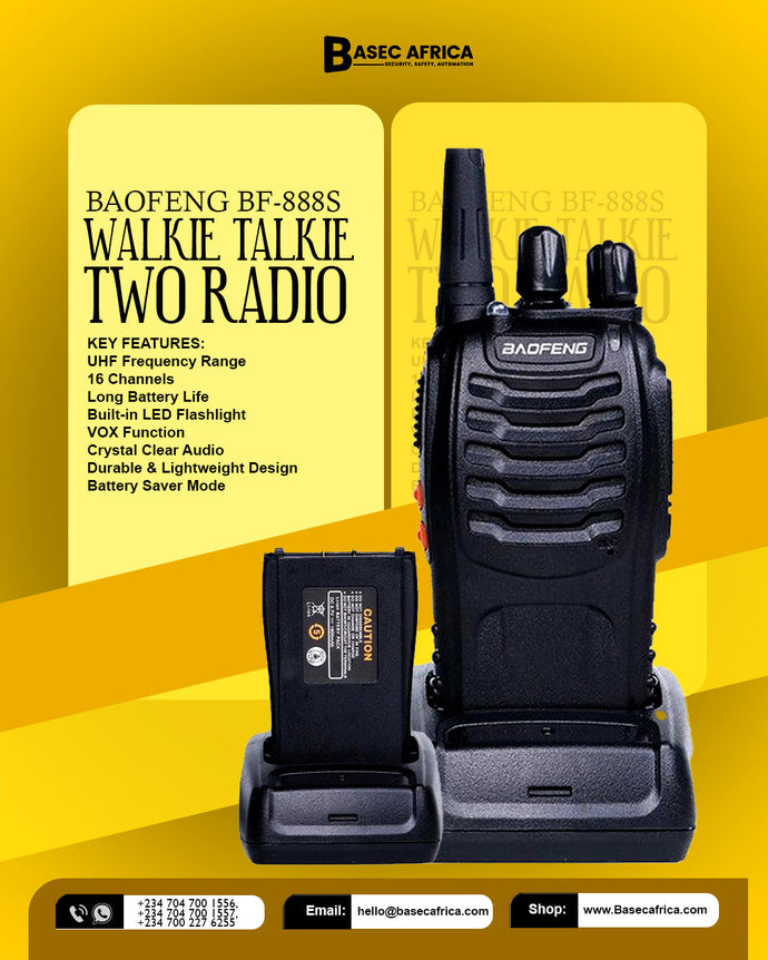 Uses of Baofeng BF-888S Walkie Talkie – Reliable Two-Way Communication