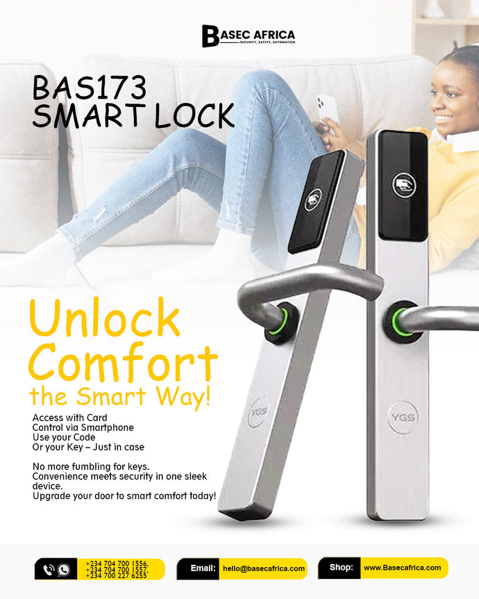 BAS173 Smart Lock – Unlock Comfort the Smart Way!