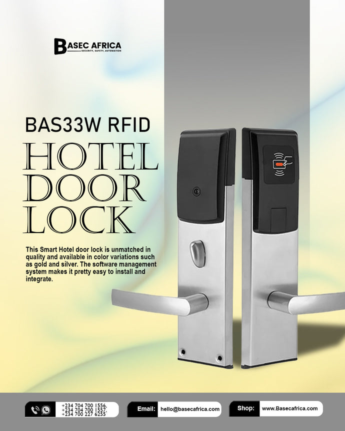 Smart Security Upgrade: The Power of BAS33W RFID Hotel Door Lock