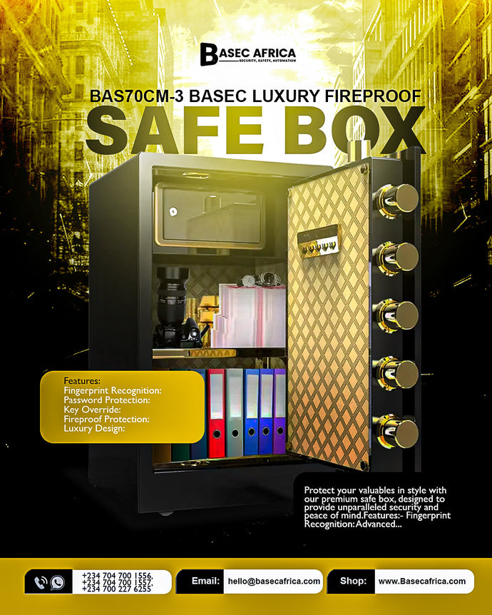 Life without the BAS70CM-3 BASEC Luxury Fireproof Safe Box would mean: