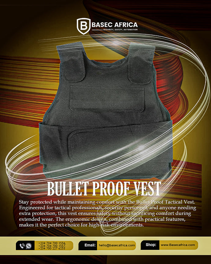 Bullet Proof Tactical Vest by Basec Africa – Ultimate Protection with Uncompromised Comfort