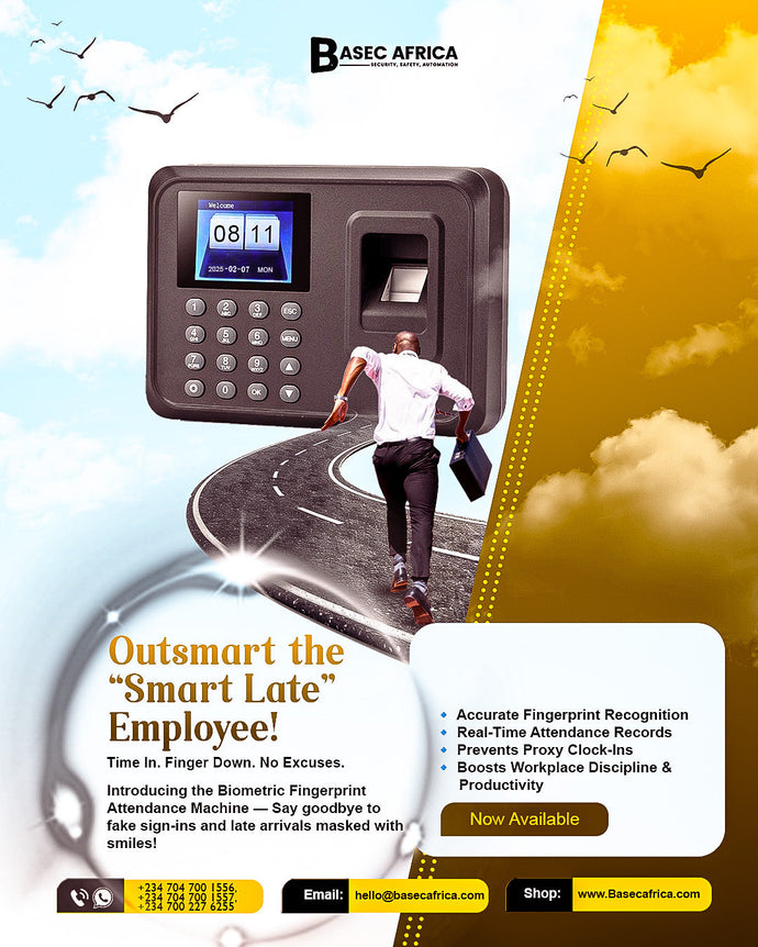 Outsmart the “Smart Late” Employee: The Power of Biometric Fingerprint Attendance