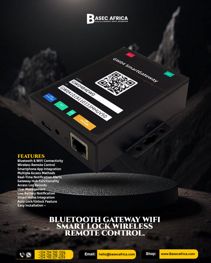 Bluetooth Gateway WiFi Smart Lock – Ultimate Wireless Remote Control for Your Smart Home