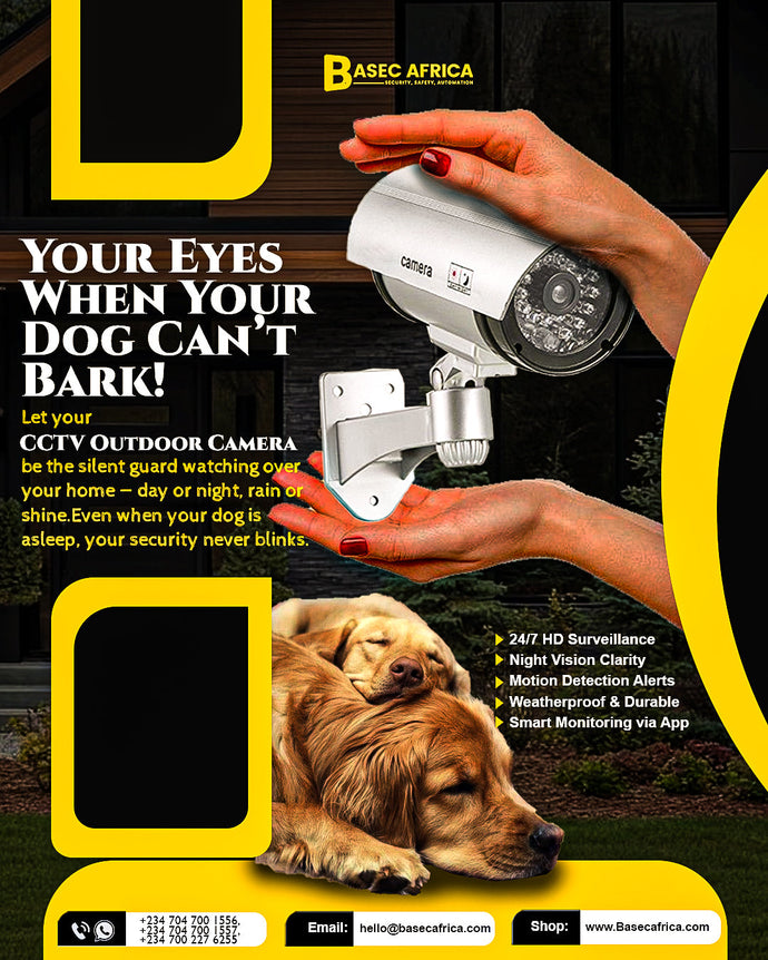 CCTV Outdoor Camera by Basec Africa: The Watchful Eye You Can Trust