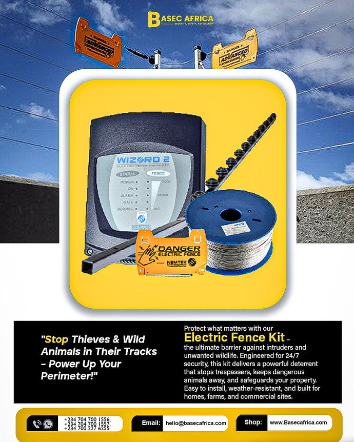 Electric Fence Kit – Your Ultimate 24/7 Security Solution