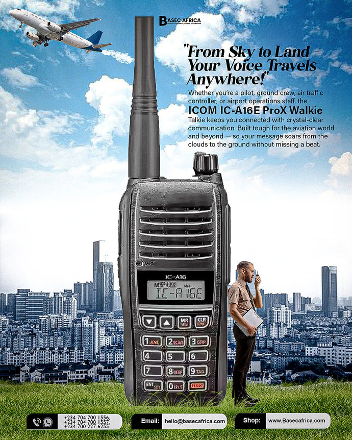 ICOM IC-A16E ProX Walkie Talkie – Communication Without Limits