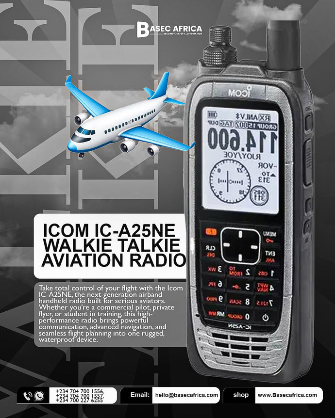 Here are 10 reasons why the ICOM IC-A25NE aviation handheld radio is considered a top-tier choice:
