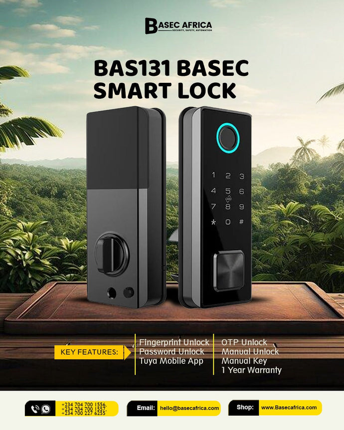 Elevate Your Home Security with BAS131 BASEC SMART LOCK