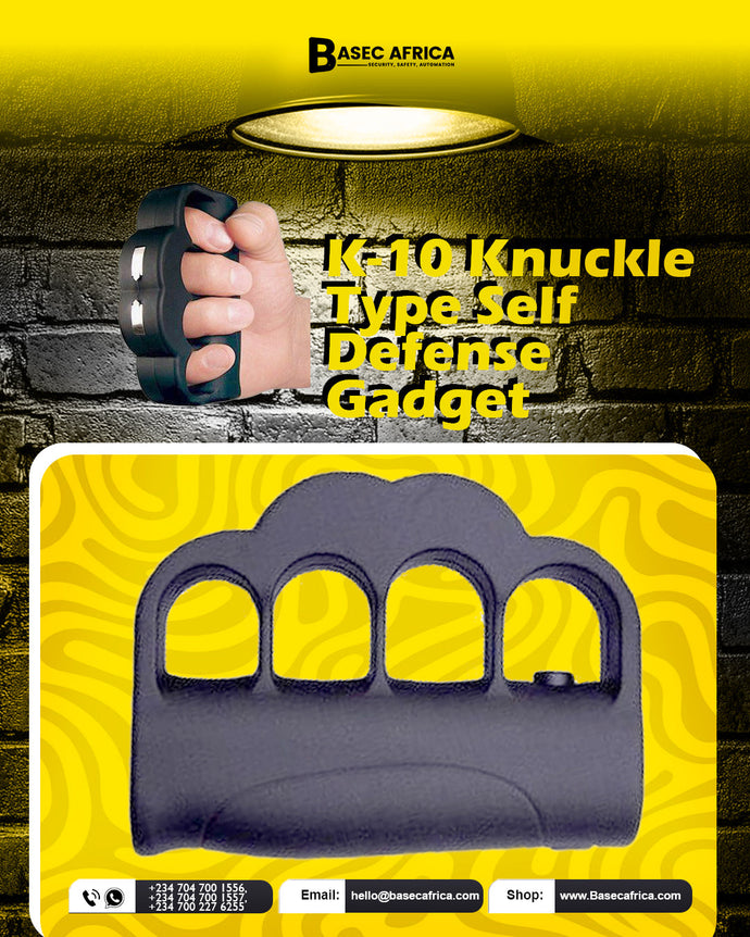 🥊 K-10 Knuckle Type Self-Defense Gadget: Power in the Palm of Your Hand