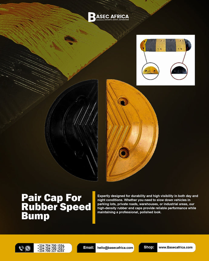 Why Pair Caps for Rubber Speed Bumps Matter in Road Safety