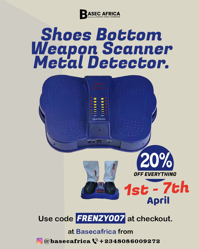The Future of Security: Shoes with Built-in Weapon Scanners and Metal Detectors