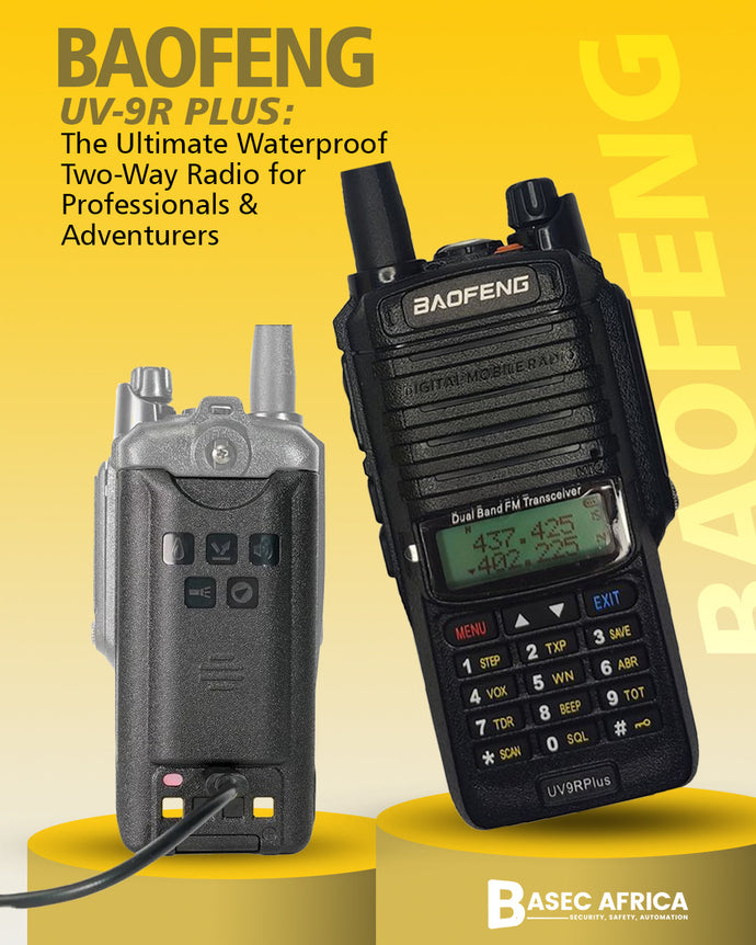 Baofeng UV-9R Plus: The Ultimate Waterproof Two-Way Radio for Professionals & Adventurers
