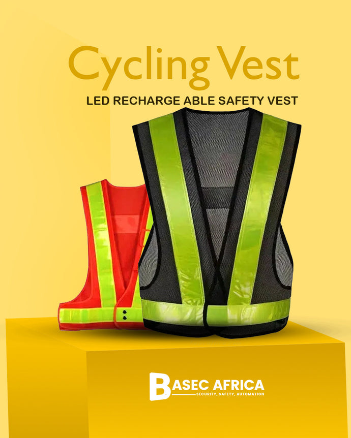 Stay Safe and Visible with a Cycling Vest LED Rechargeable Safety Vest