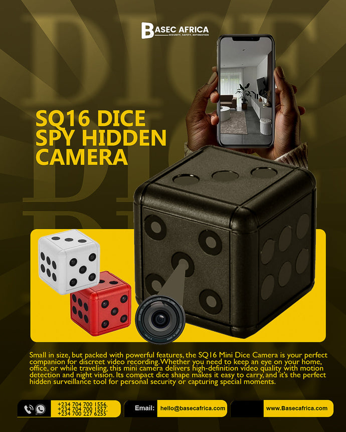 Why It's Crucial to Use the SQ16 DICE Spy Hidden Camera