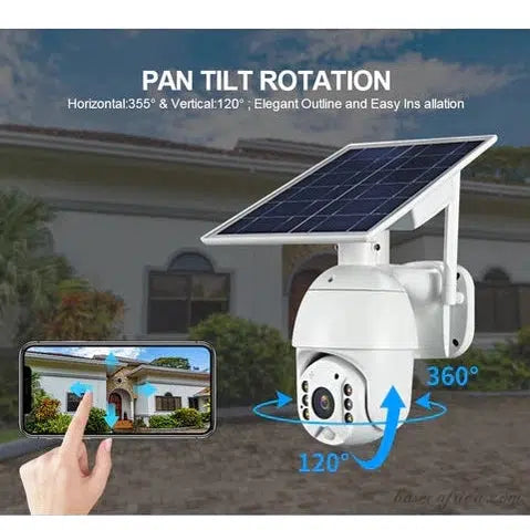 Standalone 360 Ubox Single Lens 4G Solar PTZ Camera