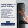 Basec BAS124 Smart Lock With Password, Wifi, Fingerprint, Tuya App, Etc