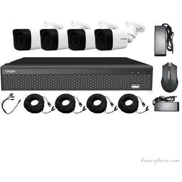 5MP 4-Camera Outdoor Hikvision CCTV Security System