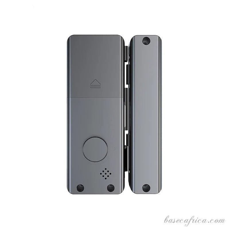 Basec BAS132 Glass Door Smart Lock With Fingerprint, Otp, App, Password, Card And Key