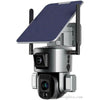 5MP Dual Lens 4G 360 WiFi Solar PTZ Camera