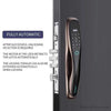 Basec BAS127 Smart Lock With Biometrics, Fingerprint, Access Card, Password, Etc