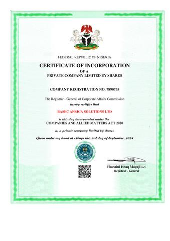CAC Certificate