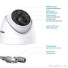 5MP HYBRID COLOUR AND AUDIO INDOOR CCTV CAMERA