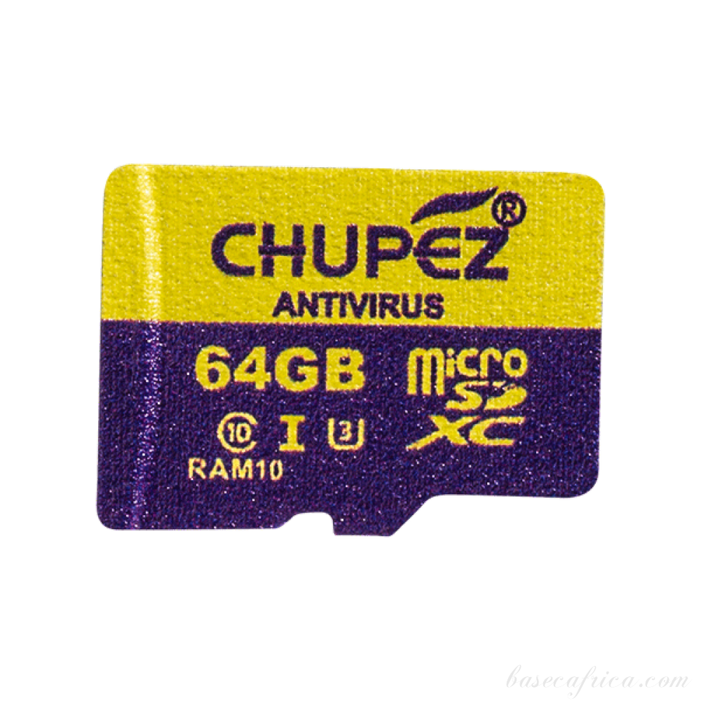 CHUPEZ Antivirus Memory Cards – Secure Your Data with Confidence!