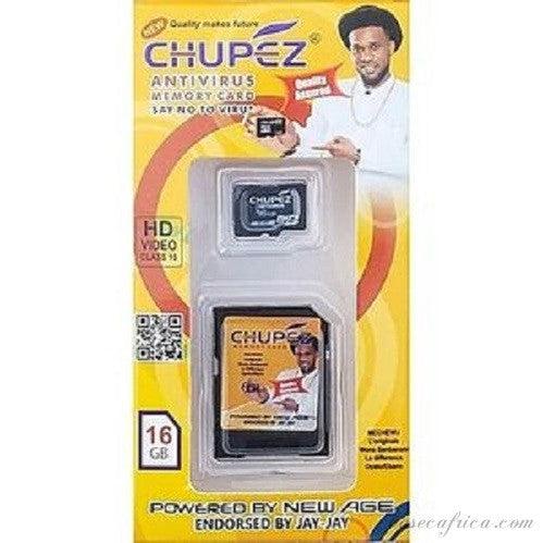 CHUPEZ Antivirus Memory Cards – Secure Your Data with Confidence!