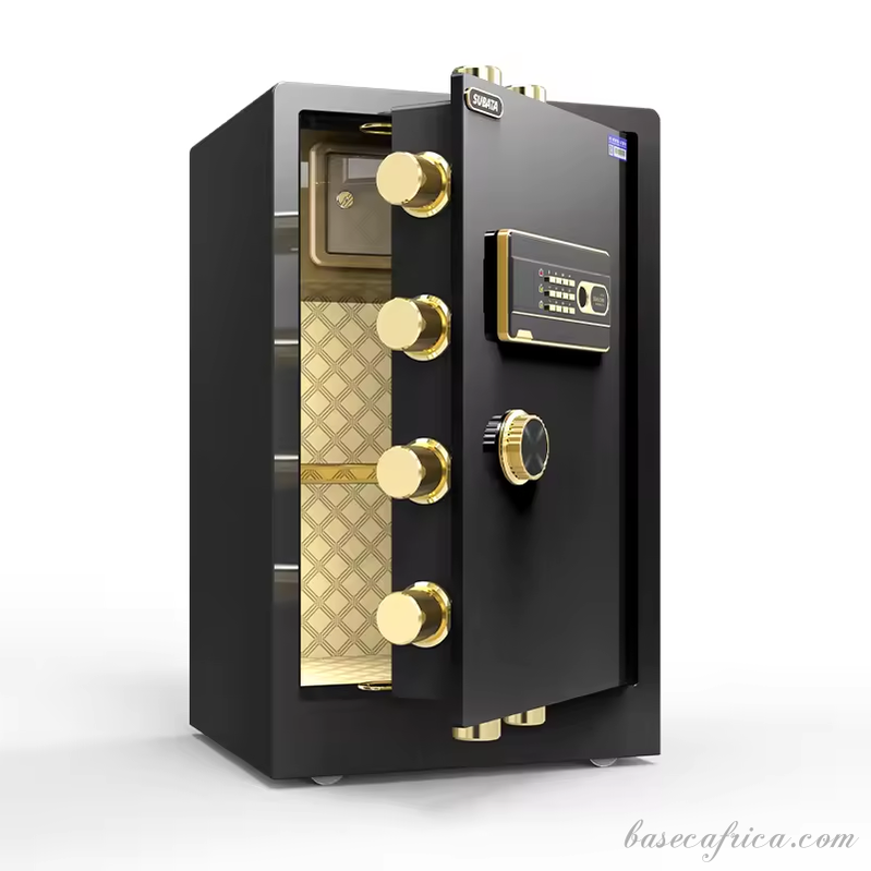 BAS80CM-3 Basec Luxury Fireproof Safe Box: Triple-Layer Security for Your Valuable Possessionsk