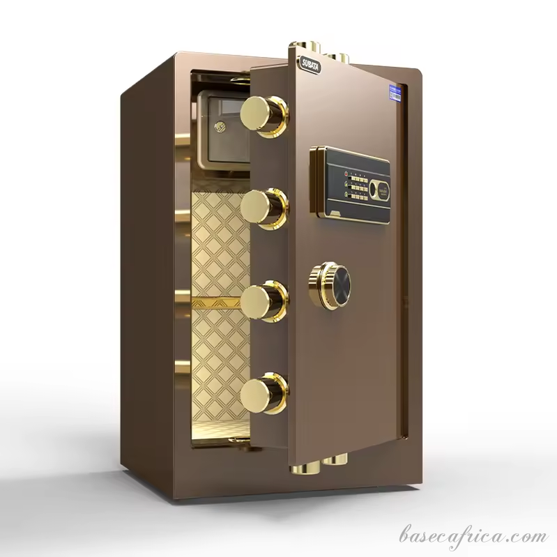BAS80CM-3 Basec Luxury Fireproof Safe Box: Triple-Layer Security for Your Valuable Possessionsk