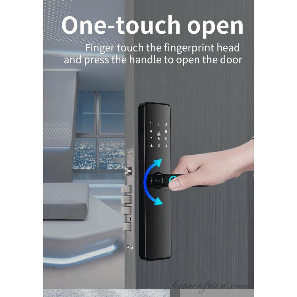Basec BAS124 Smart Lock With Password, Wifi, Fingerprint, Tuya App, Etc