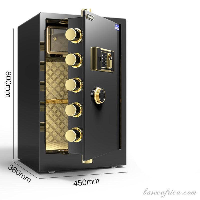BAS80CM-3 Basec Luxury Fireproof Safe Box: Triple-Layer Security for Your Valuable Possessionsk