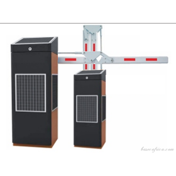 BASEC BAS-FBBG01-SS Folding Solar System Boom Barrier Gate