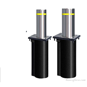 Basec BAS-MC02 219mm Full Automatic Hydraulic Rising Bollard