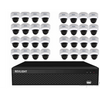 32PCS 5MP Hybrid Indoor Camera Surveillance Kit - Complete Setup with DVR, Storage, and Accessories