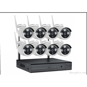 8CH NVR Wireless CCTV Security Kit with Monitor & Accessories
