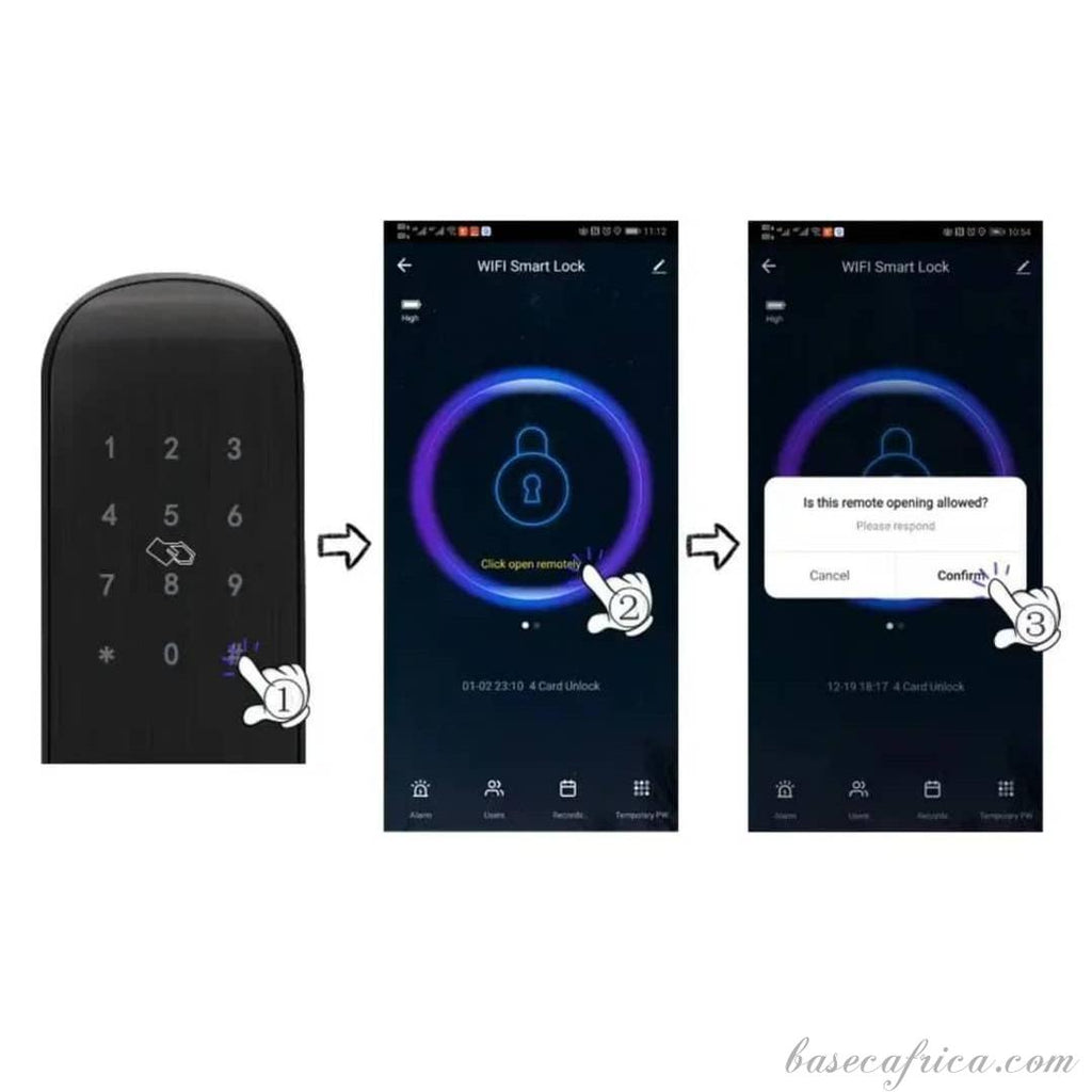 BASEC BAS180-B GATE SMART JAMLOCK