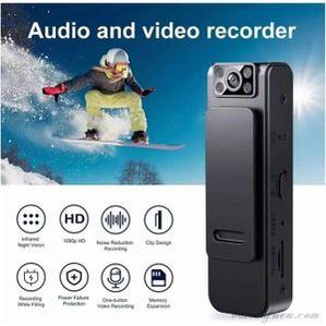 CJBIN Body Camera – Portable Body-Cam with Audio/Video & Night Vision