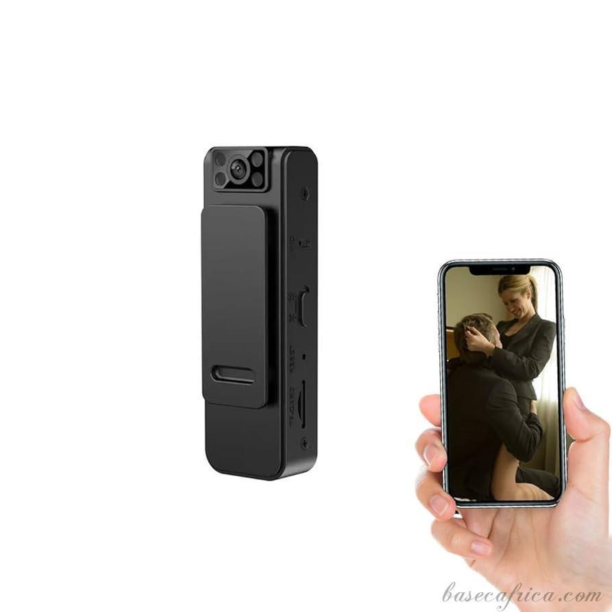 CJBIN Body Camera – Portable Body-Cam with Audio/Video & Night Vision
