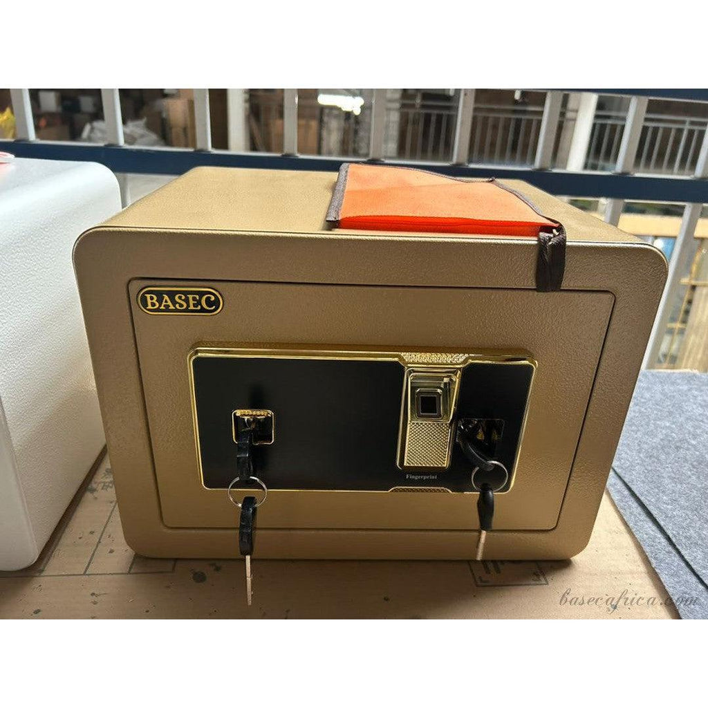 BAS25CM-3 Basec Luxury Fireproof Safe Box With, Fingerprint, Password and Manual Key Unlock