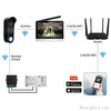 Basec BAS92DP Wireless Tuya Door Phone + APP – HD Camera, Two-Way Audio and Motion Detection.