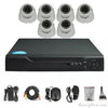 6-Camera Complete Hikvision CCTV Surveillance Kit