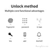 BAS121 SMART LOCK: CODE, BELL, BIOMETRIC, CARD, APP, KEY, WIFI