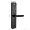 Basec BAS124 Smart Lock With Password, Wifi, Fingerprint, Tuya App, Etc