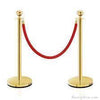 Basec BAS-SPGM Gold Stainless Steel Stanchion –Manual, 2 Poles