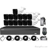 13PCS 5MP Hybrid Outdoor Camera Surveillance Kit - Complete Setup with DVR, Storage, and Accessories