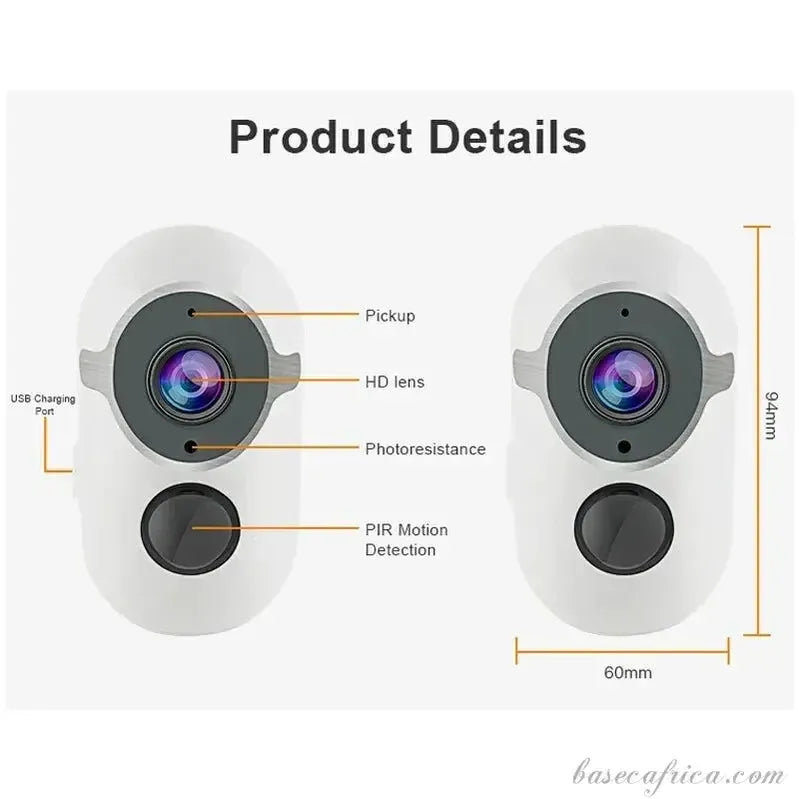 2MP 4G WiFi In/Out Solar Camera