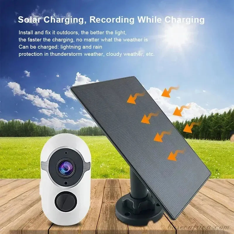 2MP 4G WiFi In/Out Solar Camera